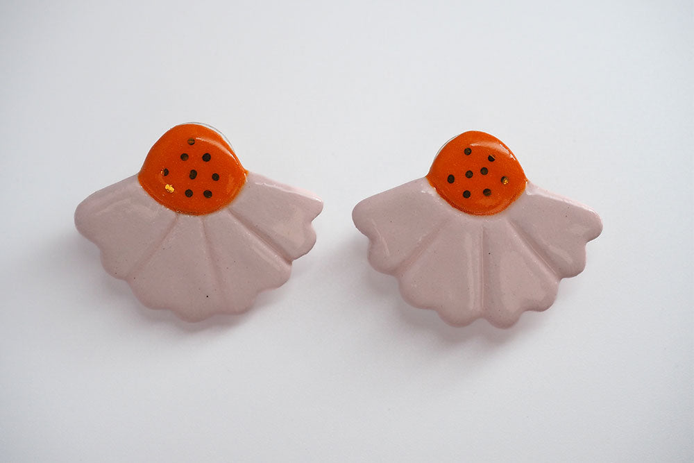 Blushing Blooms Stud Earrings