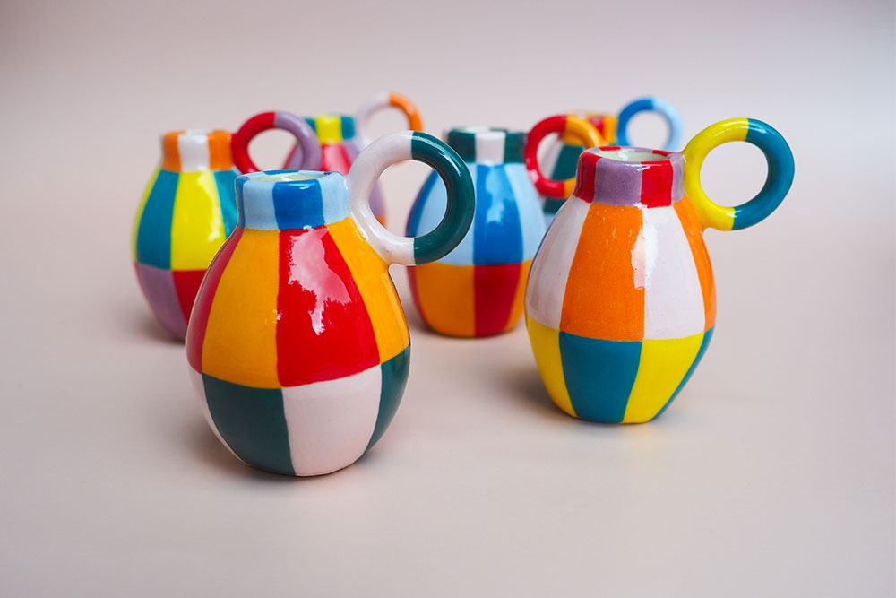 Colour Me Happy Mini Bud Vase