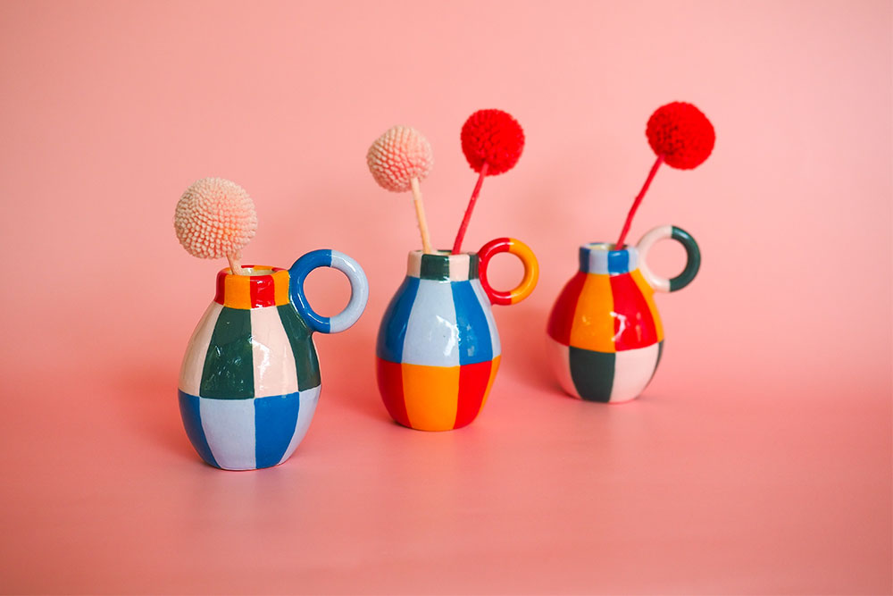 Colour Me Happy Mini Bud Vase