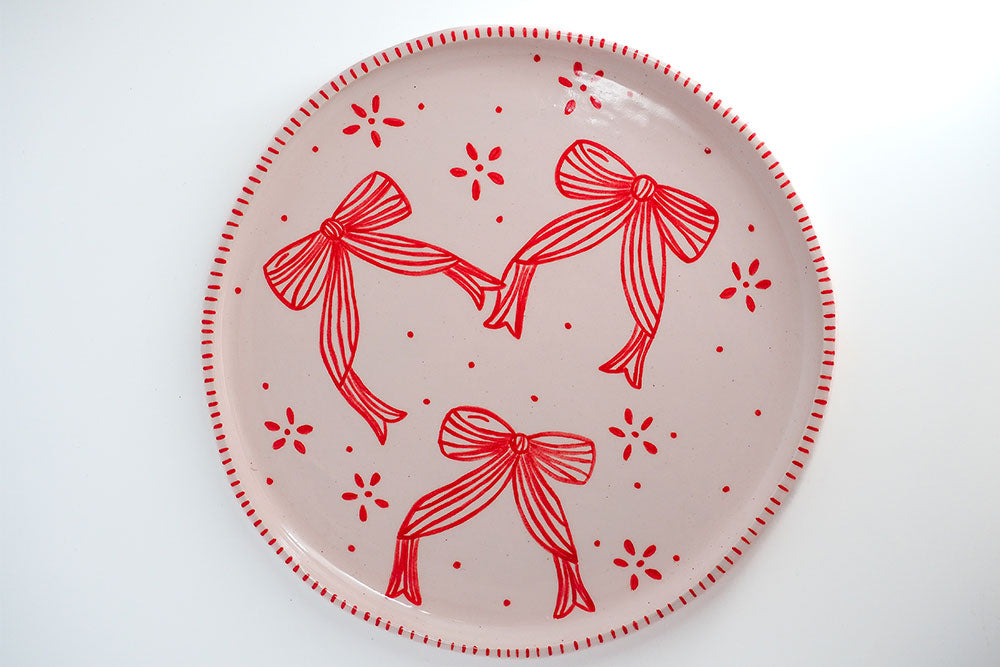 Darling Bows Dinner Plate