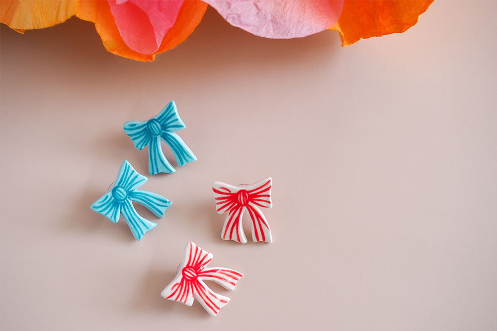 Darling Bows Stud Earrings