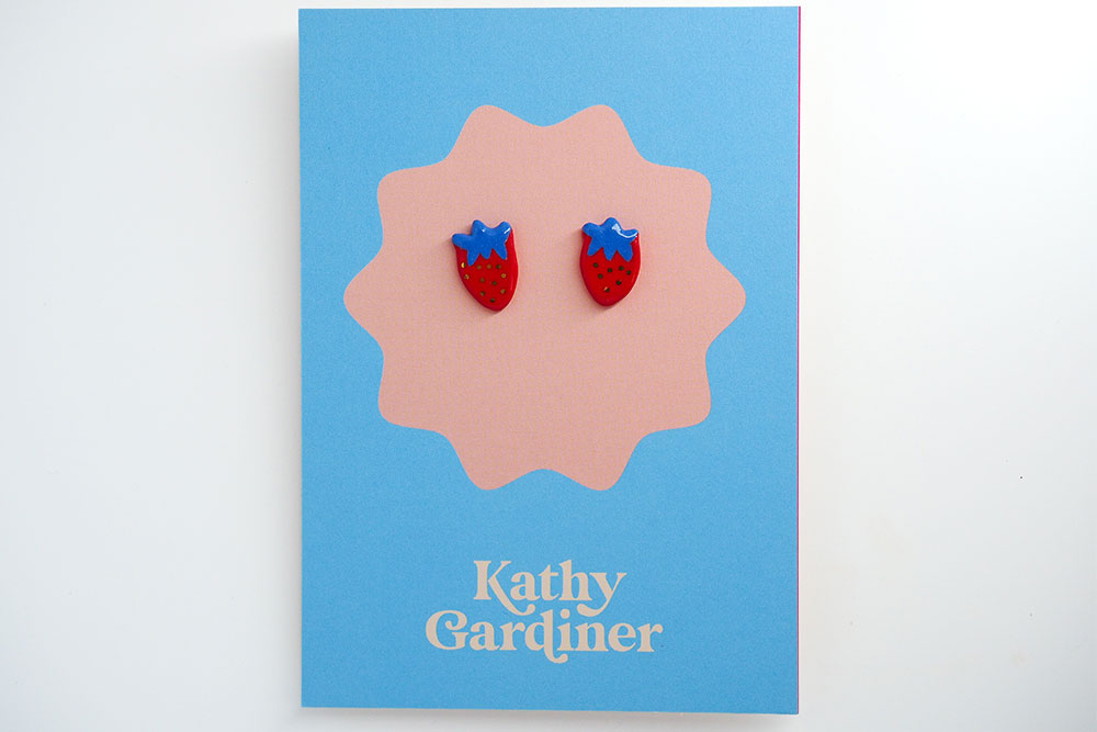Strawberry Delights Stud Earrings