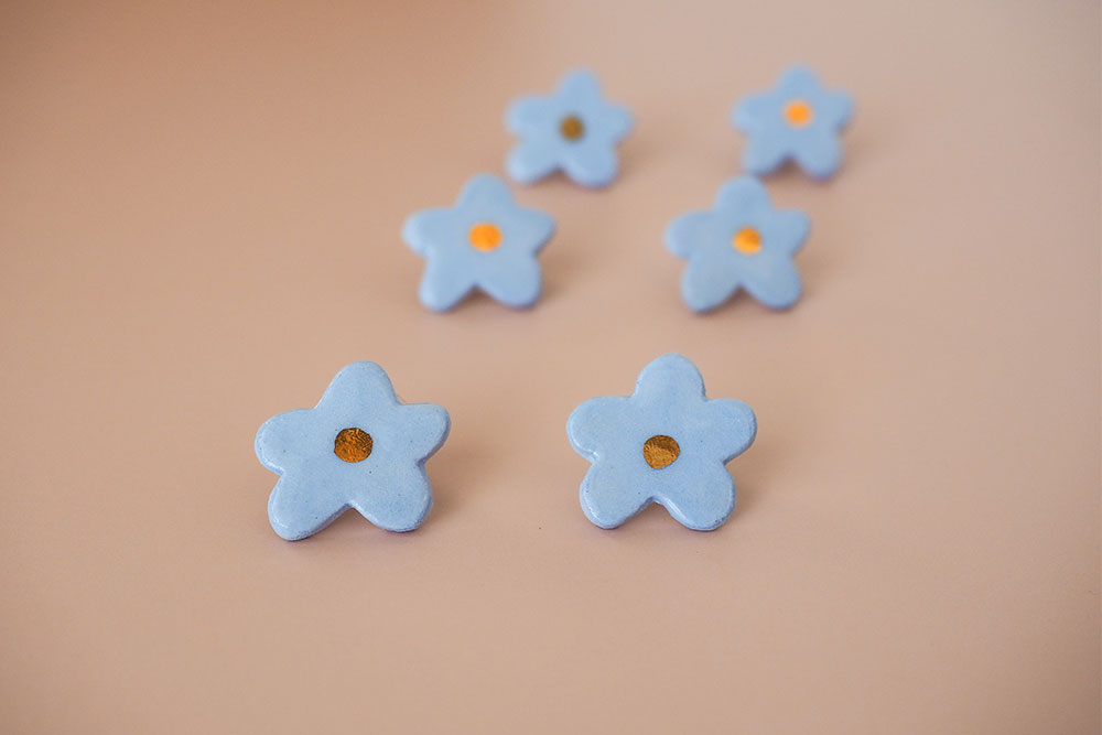 Forget Me Not Stud Earrings