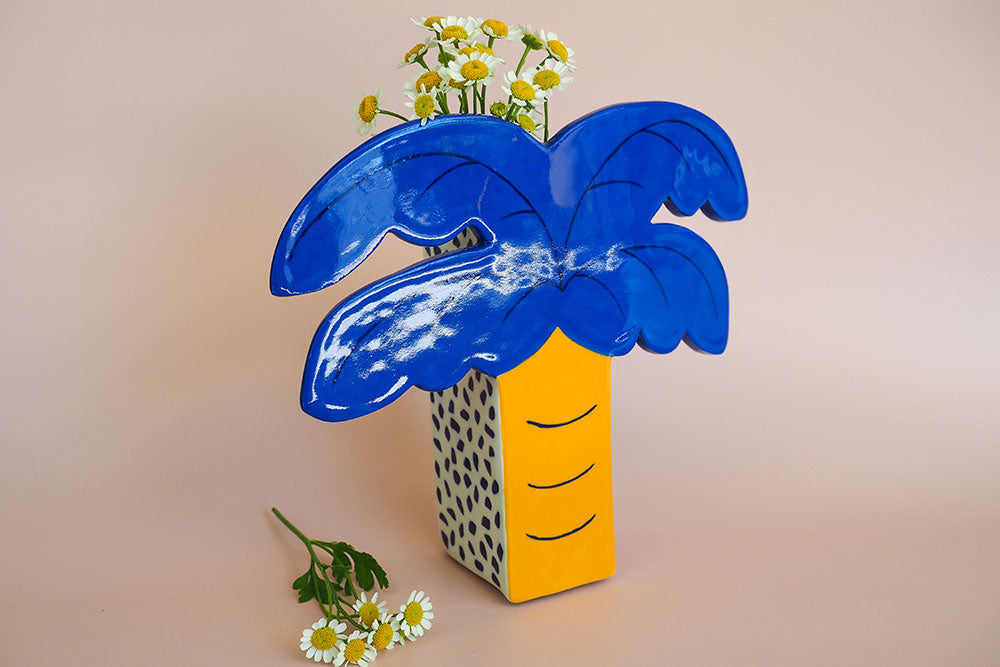 Palm Cove Wall Vase