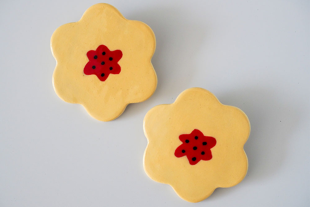 Pastel Poppy Brooch
