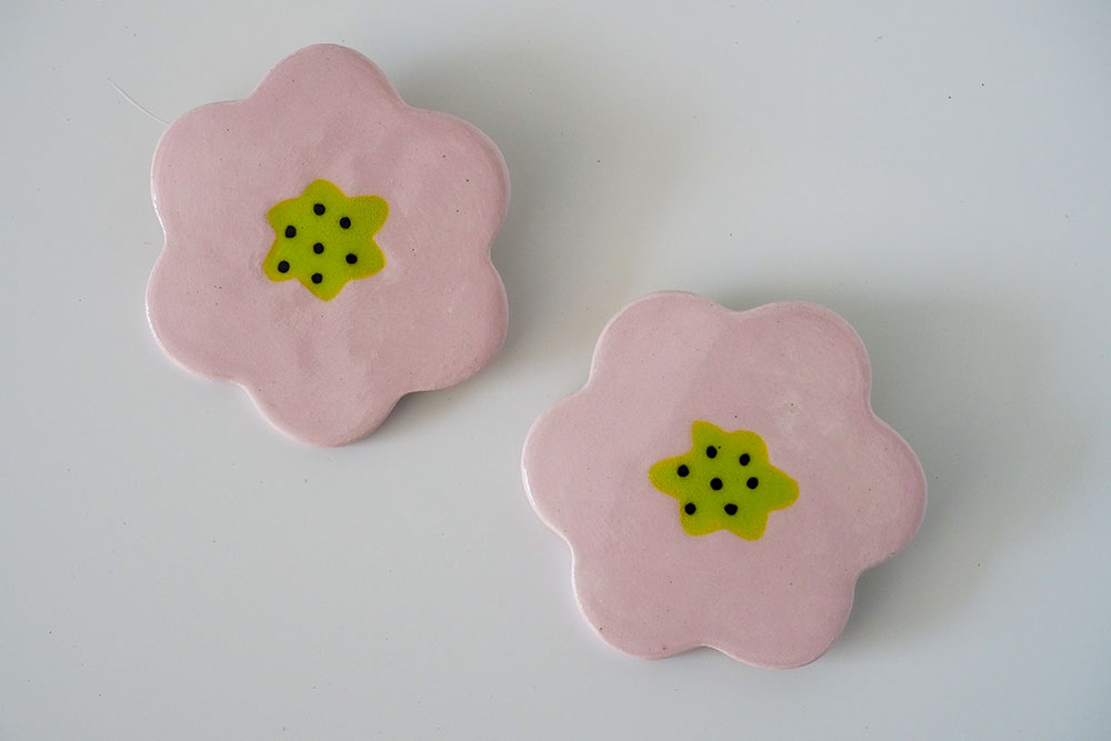 Pastel Poppy Brooch