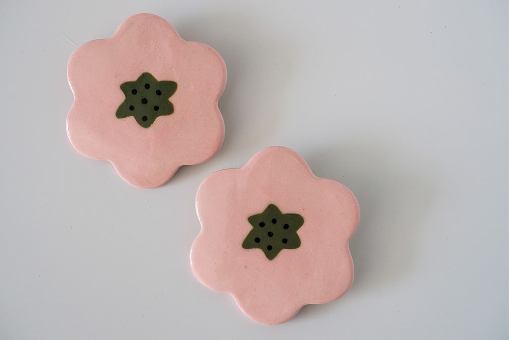 Pastel Poppy Brooch