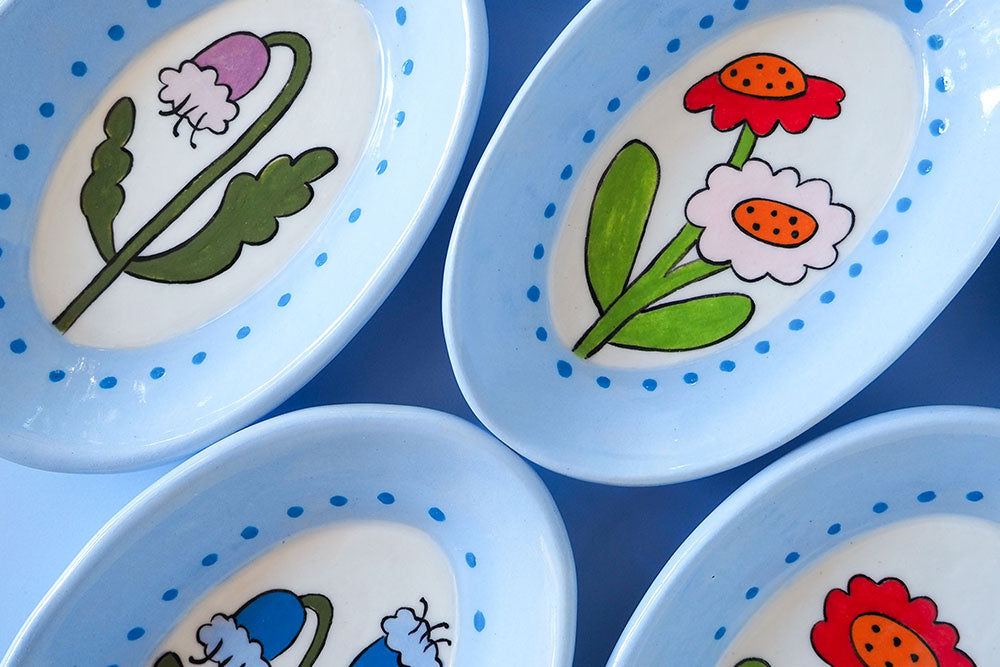 Bluebell Oval Dish - Small