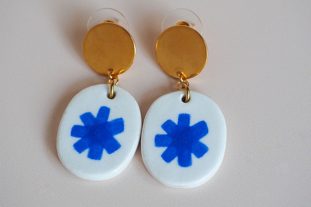 Flores Drop Earrings