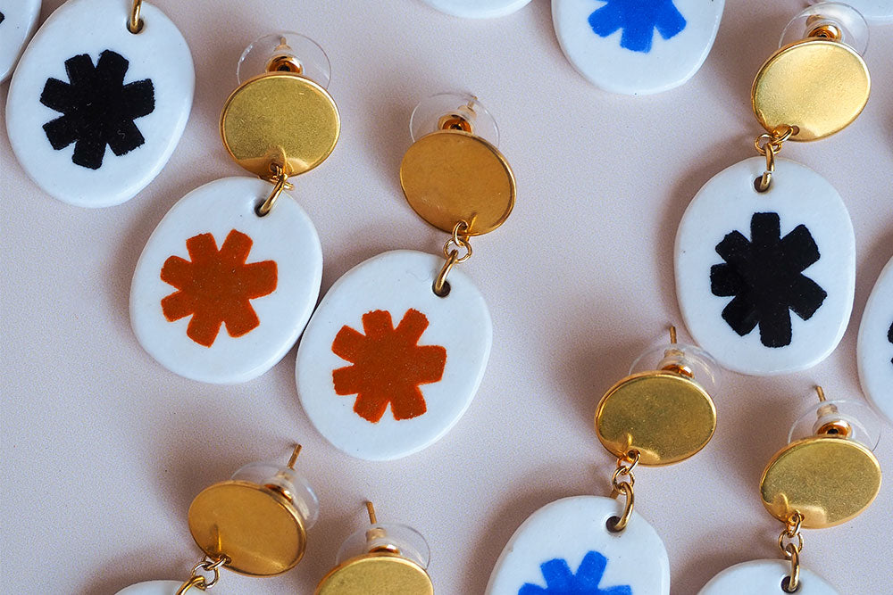 Flores Drop Earrings