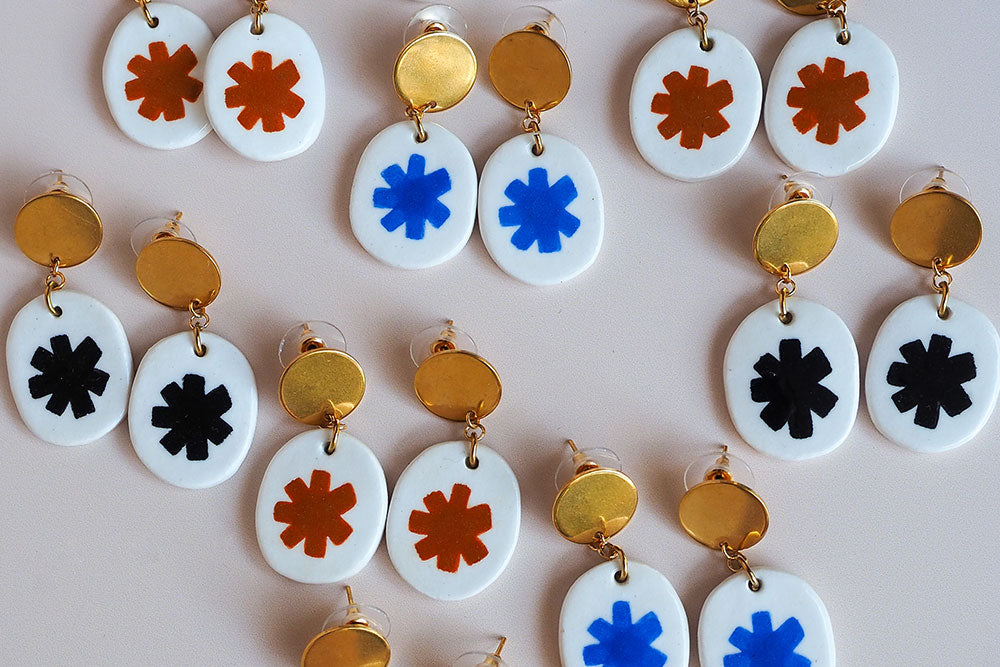 Flores Drop Earrings