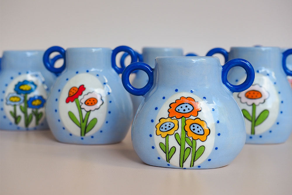 Garden Floral Bud Vase