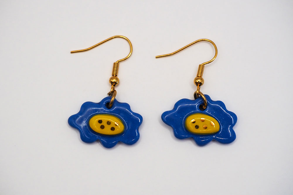 Garden Floral Drop Earrings