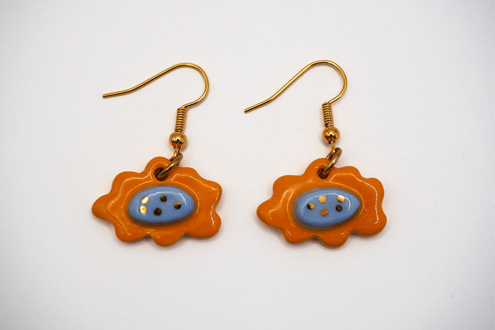 Garden Floral Drop Earrings