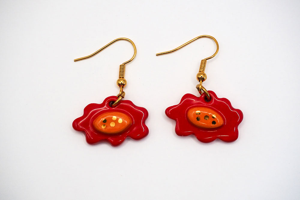 Garden Floral Drop Earrings