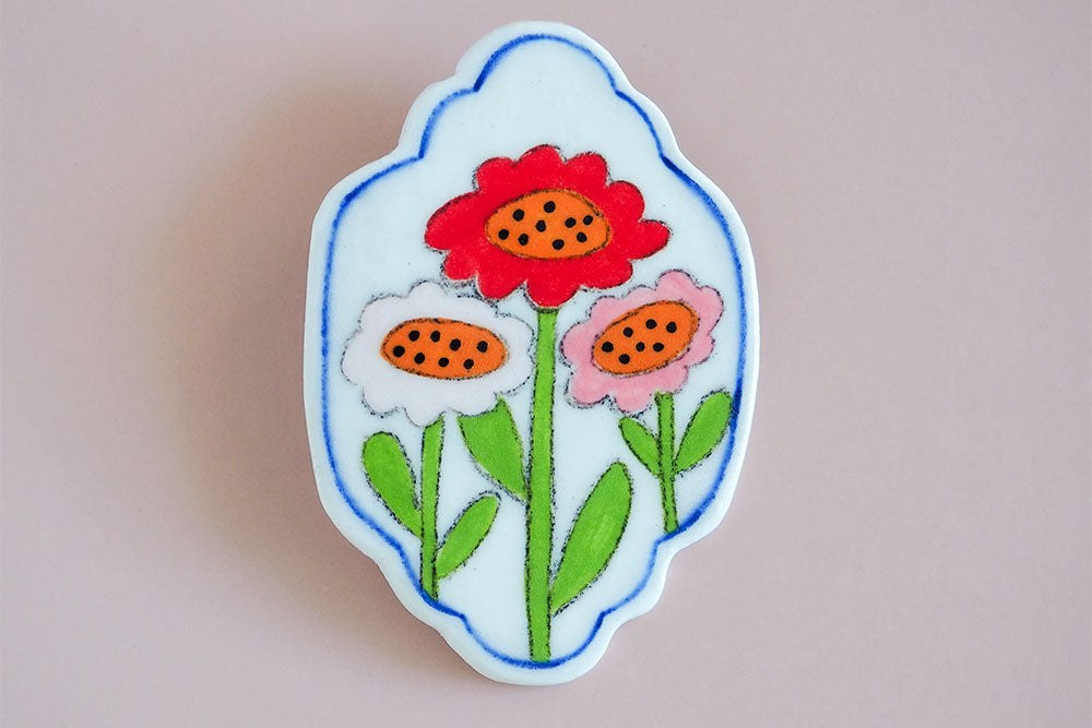 Mini Wall Hanging - Garden Floral Series