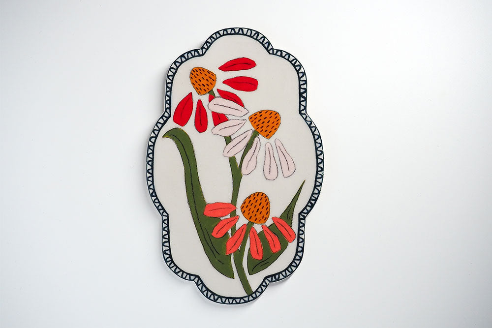 Garden of Cone Flowers Wall Hanging