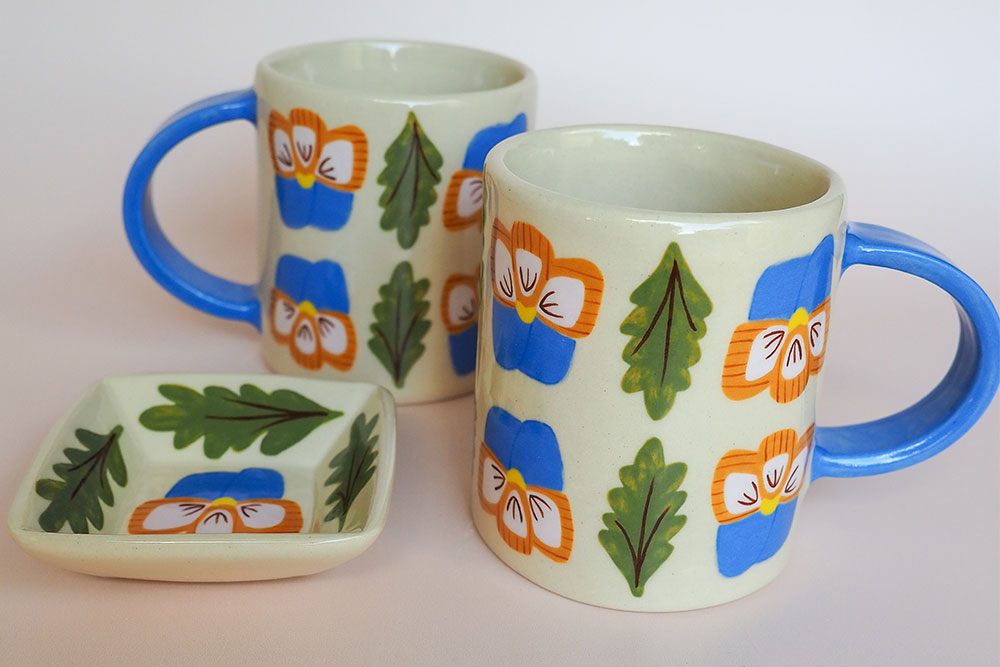 Violaire Ceramic Mug