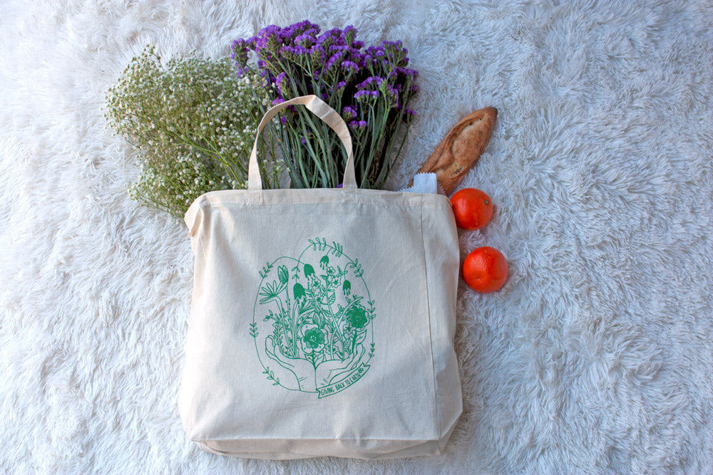 Giving Back to Earth Shopping Tote - Kathy Gardiner